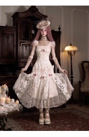 Blood Supply Cupid's Casket of Poems Heart Bow JSK(Full Payment Without Shipping)